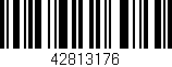 Código de barras (EAN, GTIN, SKU, ISBN): '42813176'