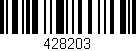 Código de barras (EAN, GTIN, SKU, ISBN): '428203'