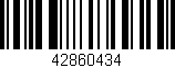 Código de barras (EAN, GTIN, SKU, ISBN): '42860434'