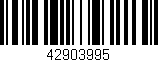 Código de barras (EAN, GTIN, SKU, ISBN): '42903995'