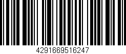 Código de barras (EAN, GTIN, SKU, ISBN): '4291669516247'