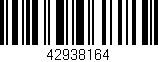 Código de barras (EAN, GTIN, SKU, ISBN): '42938164'