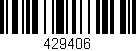 Código de barras (EAN, GTIN, SKU, ISBN): '429406'
