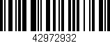 Código de barras (EAN, GTIN, SKU, ISBN): '42972932'