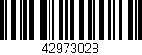 Código de barras (EAN, GTIN, SKU, ISBN): '42973028'