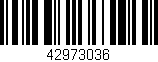 Código de barras (EAN, GTIN, SKU, ISBN): '42973036'