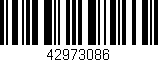 Código de barras (EAN, GTIN, SKU, ISBN): '42973086'