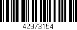 Código de barras (EAN, GTIN, SKU, ISBN): '42973154'