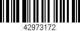 Código de barras (EAN, GTIN, SKU, ISBN): '42973172'