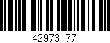 Código de barras (EAN, GTIN, SKU, ISBN): '42973177'