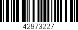 Código de barras (EAN, GTIN, SKU, ISBN): '42973227'