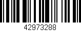 Código de barras (EAN, GTIN, SKU, ISBN): '42973288'