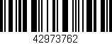 Código de barras (EAN, GTIN, SKU, ISBN): '42973762'