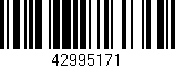 Código de barras (EAN, GTIN, SKU, ISBN): '42995171'