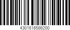 Código de barras (EAN, GTIN, SKU, ISBN): '4301616588200'