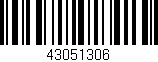 Código de barras (EAN, GTIN, SKU, ISBN): '43051306'