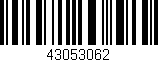 Código de barras (EAN, GTIN, SKU, ISBN): '43053062'