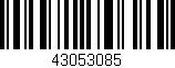 Código de barras (EAN, GTIN, SKU, ISBN): '43053085'