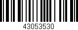 Código de barras (EAN, GTIN, SKU, ISBN): '43053530'