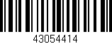 Código de barras (EAN, GTIN, SKU, ISBN): '43054414'