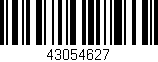 Código de barras (EAN, GTIN, SKU, ISBN): '43054627'