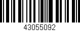 Código de barras (EAN, GTIN, SKU, ISBN): '43055092'