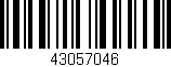 Código de barras (EAN, GTIN, SKU, ISBN): '43057046'