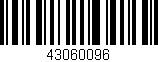 Código de barras (EAN, GTIN, SKU, ISBN): '43060096'