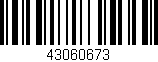 Código de barras (EAN, GTIN, SKU, ISBN): '43060673'