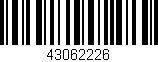 Código de barras (EAN, GTIN, SKU, ISBN): '43062226'