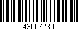 Código de barras (EAN, GTIN, SKU, ISBN): '43067239'
