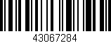 Código de barras (EAN, GTIN, SKU, ISBN): '43067284'