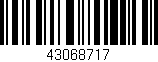 Código de barras (EAN, GTIN, SKU, ISBN): '43068717'