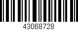 Código de barras (EAN, GTIN, SKU, ISBN): '43068728'