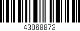 Código de barras (EAN, GTIN, SKU, ISBN): '43068873'
