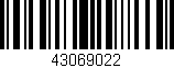 Código de barras (EAN, GTIN, SKU, ISBN): '43069022'