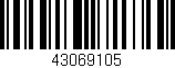 Código de barras (EAN, GTIN, SKU, ISBN): '43069105'