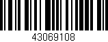 Código de barras (EAN, GTIN, SKU, ISBN): '43069108'