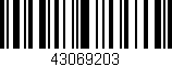 Código de barras (EAN, GTIN, SKU, ISBN): '43069203'