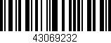 Código de barras (EAN, GTIN, SKU, ISBN): '43069232'
