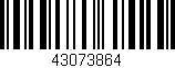 Código de barras (EAN, GTIN, SKU, ISBN): '43073864'