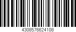Código de barras (EAN, GTIN, SKU, ISBN): '4308576624108'