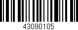 Código de barras (EAN, GTIN, SKU, ISBN): '43090105'
