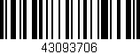 Código de barras (EAN, GTIN, SKU, ISBN): '43093706'