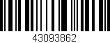 Código de barras (EAN, GTIN, SKU, ISBN): '43093862'