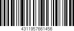 Código de barras (EAN, GTIN, SKU, ISBN): '4311957661456'