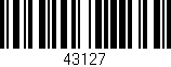 Código de barras (EAN, GTIN, SKU, ISBN): '43127'