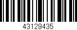 Código de barras (EAN, GTIN, SKU, ISBN): '43129435'