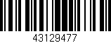 Código de barras (EAN, GTIN, SKU, ISBN): '43129477'