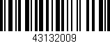 Código de barras (EAN, GTIN, SKU, ISBN): '43132009'